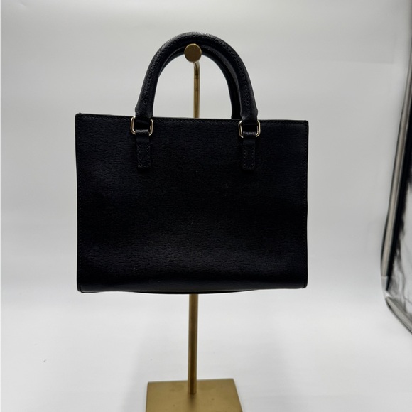 Dooney & Bourke Black Saffiano Leather  Handbag K11092620 - Picture 2 of 14